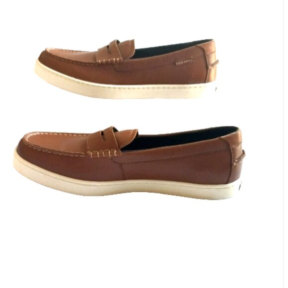 Cole Haan Nantucket Penny Loafer Men\'s 11 Brown Leather Slip On Shoe C38626 COA main image 4